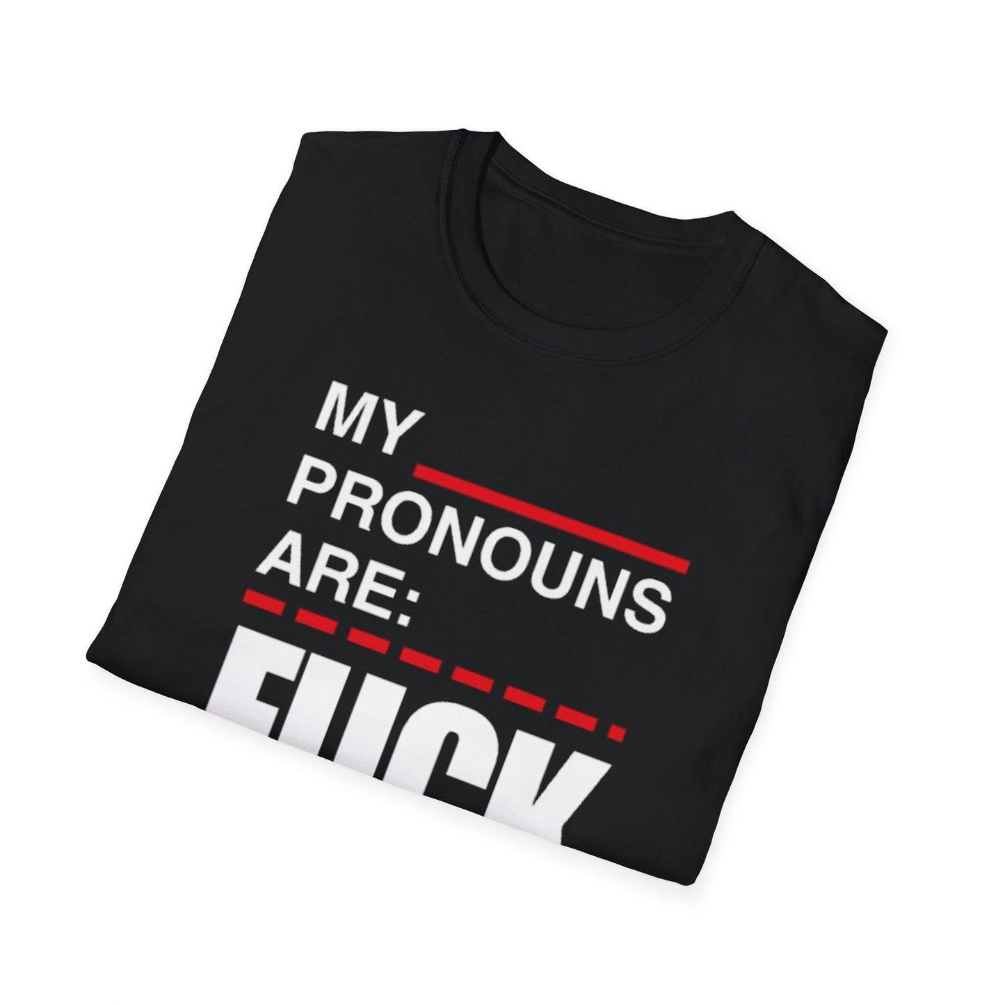 Pronouns Fuck/Off - WitFit - Printify